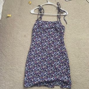 Forever 21 - Purple Floral Dress - Small